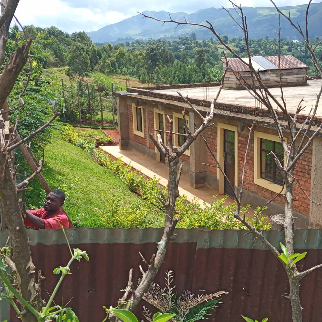 Ontmoetingsruimte in Walungu